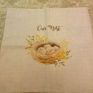 Our Nest pillow cover 19x19 new
